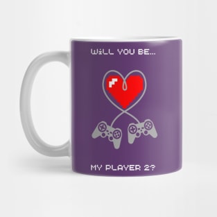 will you be my player 2? Mug